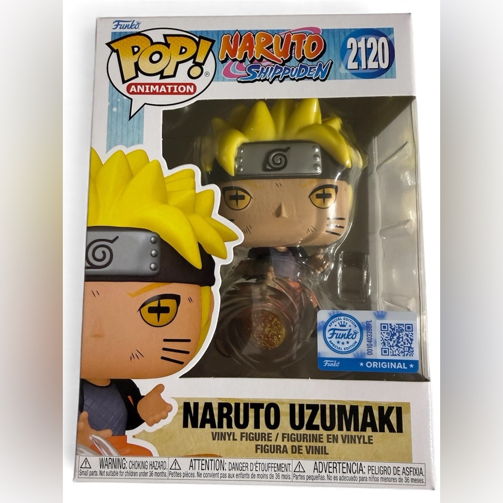 Funko Collectible Box with Gray and Black Design